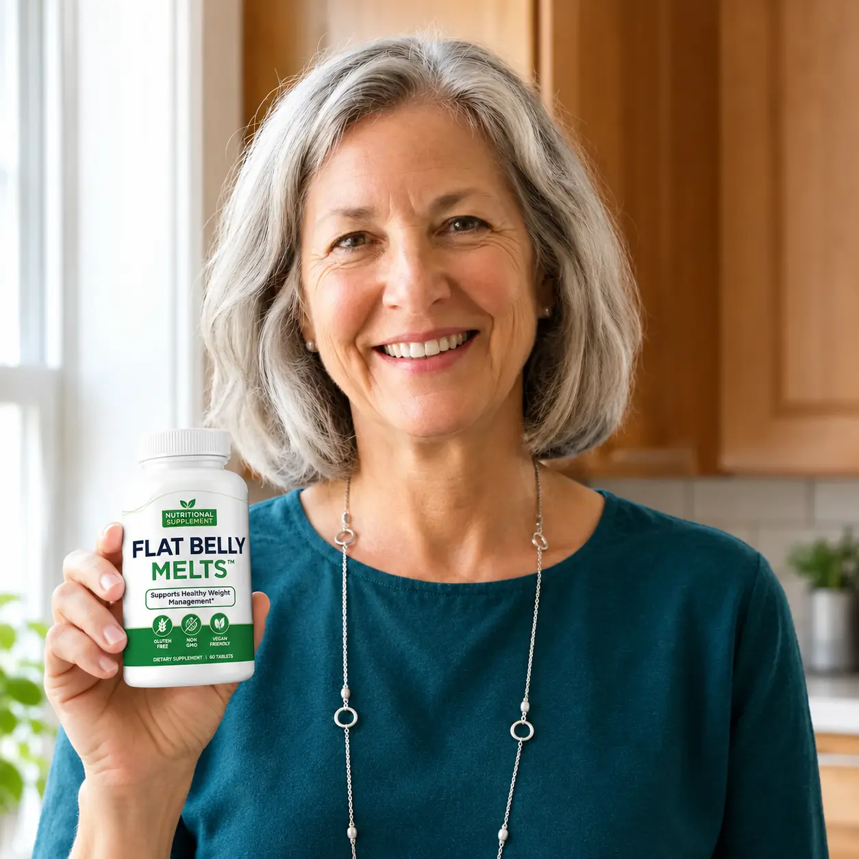 Flat Belly Melts Dissolvable Tablet Format